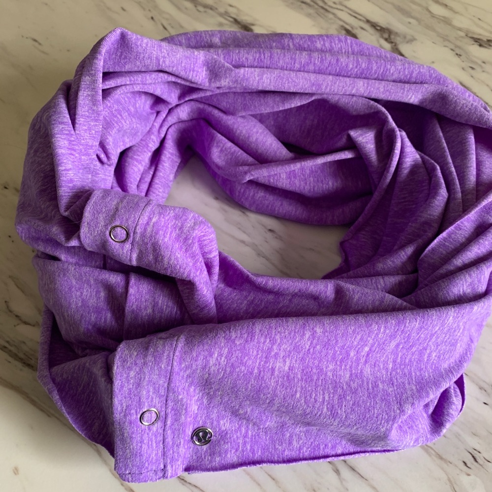 Lululemon Vinyasa Scarf Rulu Heathered Purple